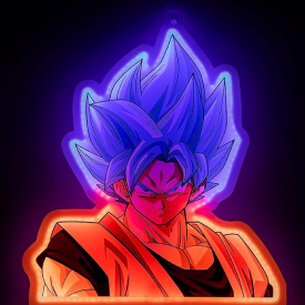 Lampe murale dragonball LED