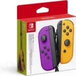 Nintendo Paire de Manettes Joy-Con Violet/Orange