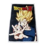 HOMADICT PLAID SHERPA 100X150 CM DRAGON BALL SANGOKU TRANSFORMATION